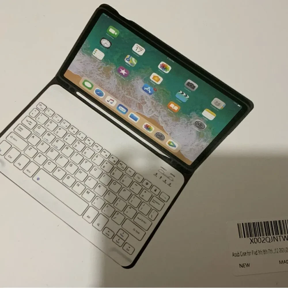 New Aoub Keyboard Case for iPad 10.2 inch 9th/8th/7th Gen Stand Detachable